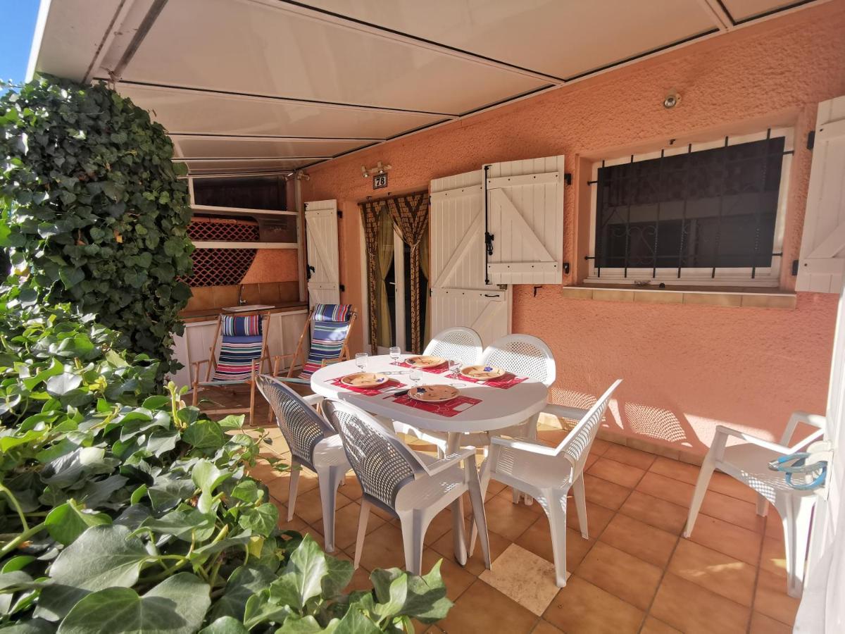 Les Lavandines -Coquette Maison De Vacances - 400 M De La Plage - Grande Terrasse - 2 Chambres - 2 Salles De Bain - Tout Confort Argelès-sur-Mer Esterno foto